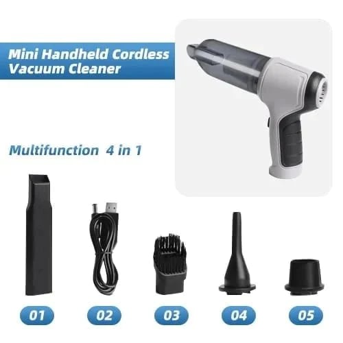 SuctionPro™ Cordless Car Vacuum