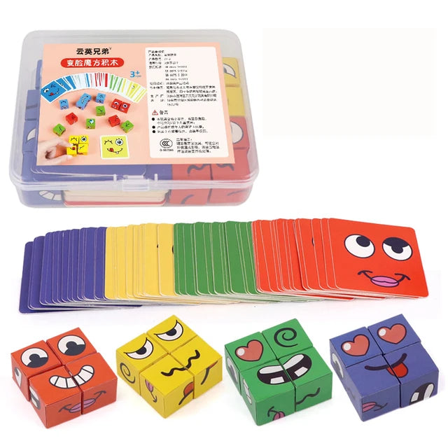 Emoji Builders: Expressive Play Cubes