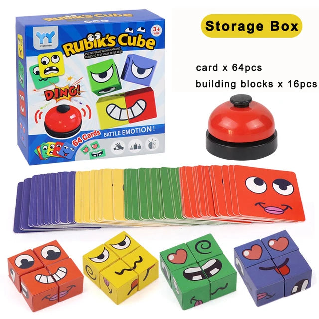Emoji Builders: Expressive Play Cubes