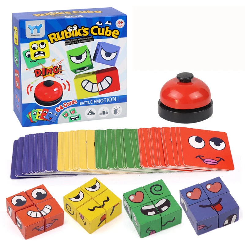 Emoji Builders: Expressive Play Cubes