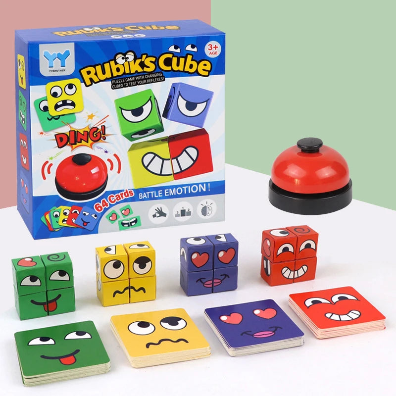Emoji Builders: Expressive Play Cubes