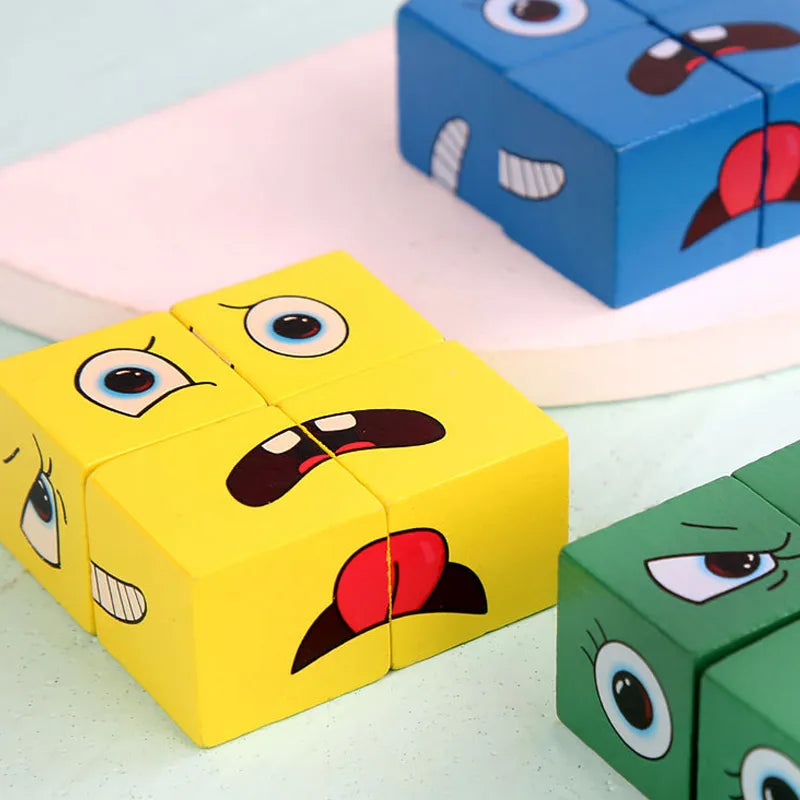 Emoji Builders: Expressive Play Cubes