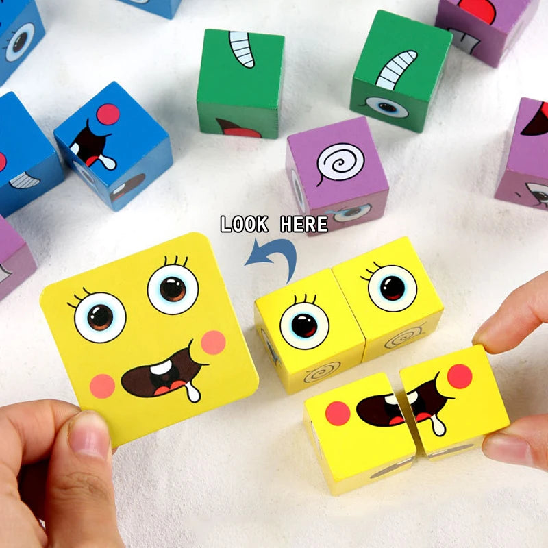 Emoji Builders: Expressive Play Cubes