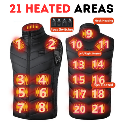 🔥 WarmthWave™ Heated USB Unisex Vest