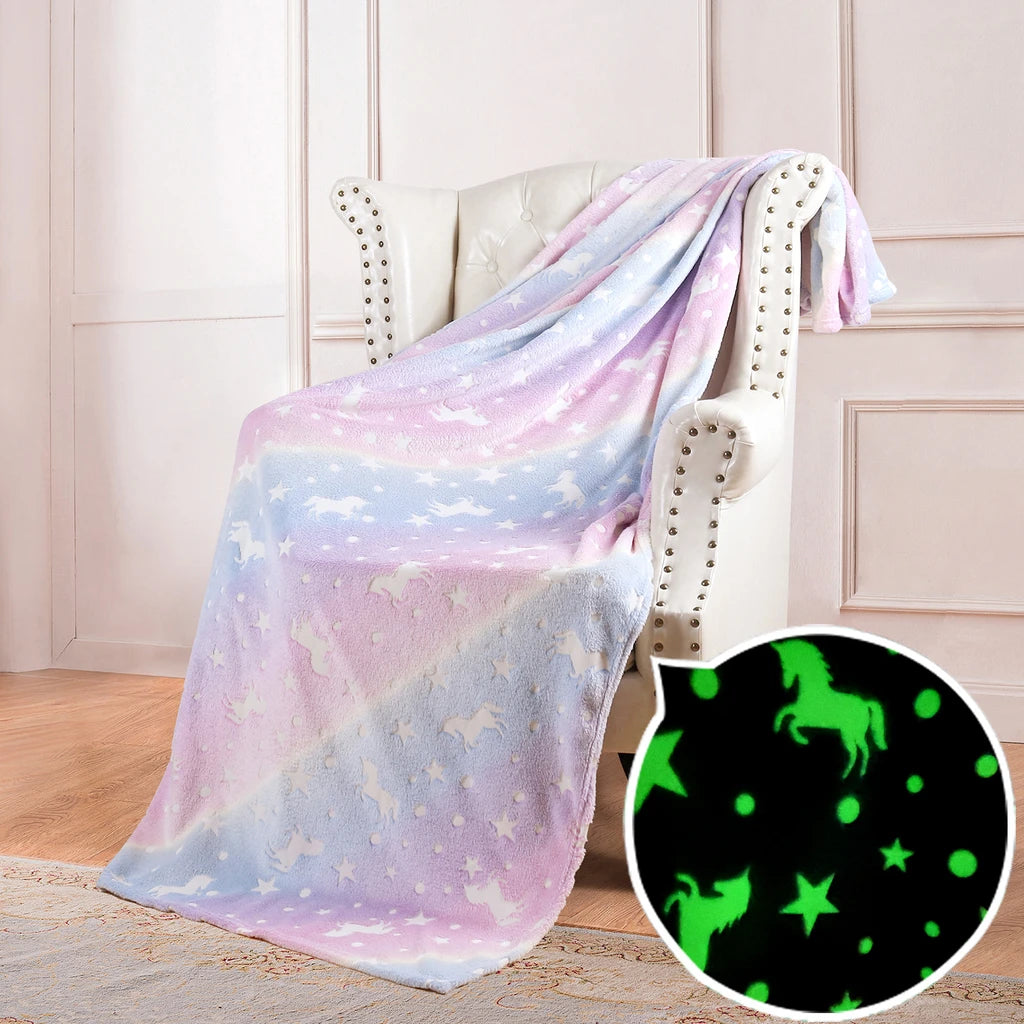 Starry Snuggle Glow Throw